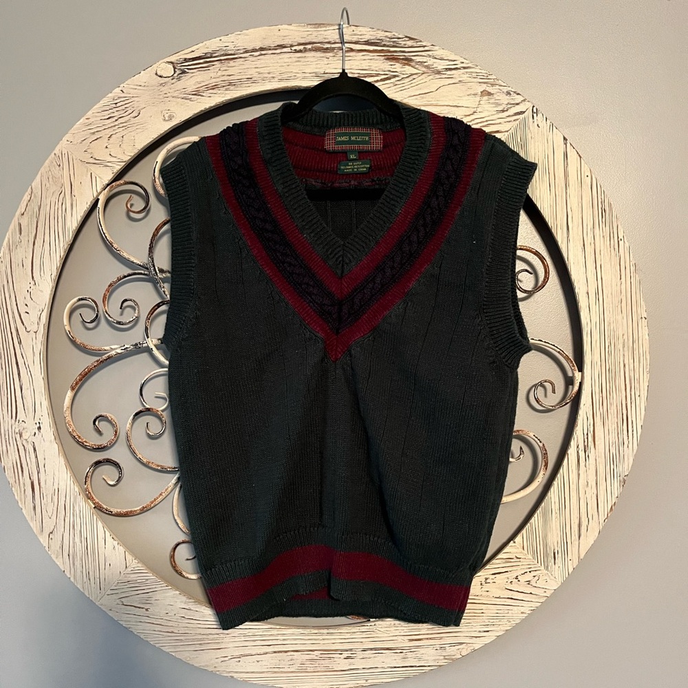 Vintage James mcleith vest